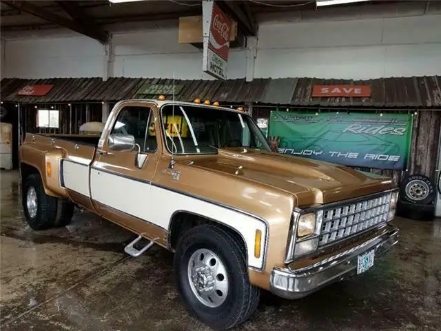 1980 Chevrolet C/K Pickup 3500 Silverado Dually Camper Special