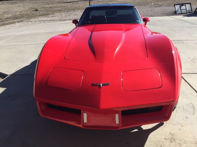 1980 Chevrolet Corvette Red on Red