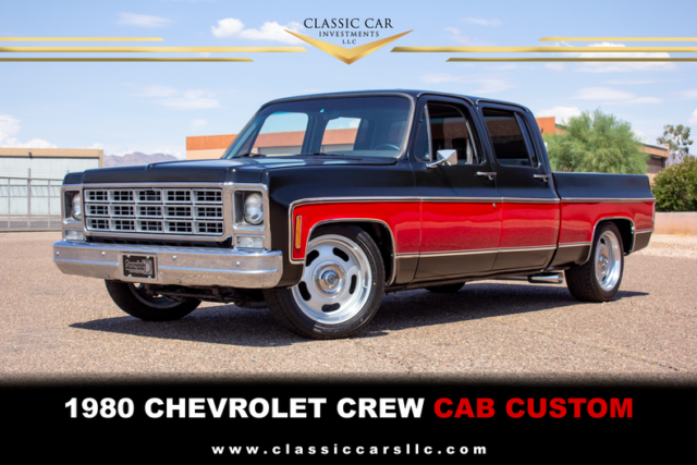 1980 Chevrolet Crew Cab Custom Half-Ton Crew Cab Short Box