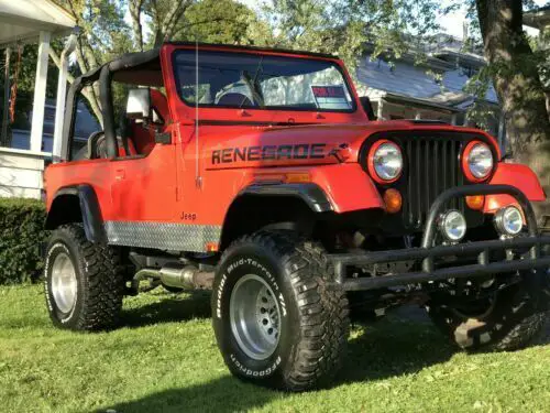 1980 Jeep CJ Leather seats