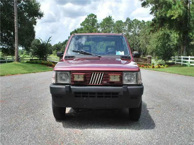 1980 Fiat Panda Sisley 4*4 such a great fun car, perfect condition!