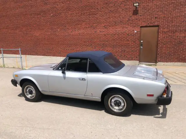 1980 Fiat Spider 2000 124 spider