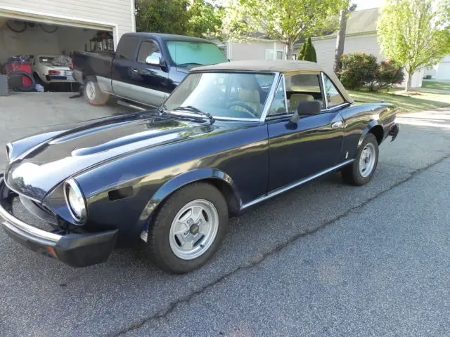 1980 Fiat 124 Spider