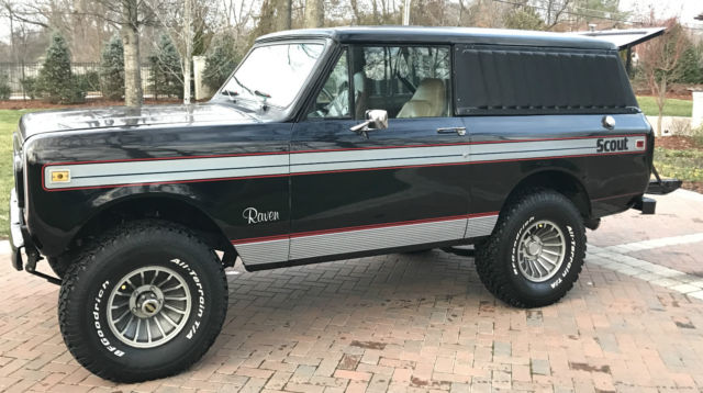 1980 International Harvester Scout Scout II Raven Edition