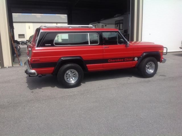 1980 Jeep Cherokee Chief Widetrack S