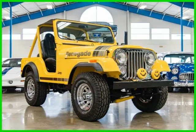 1980 Jeep CJ 1980 Jeep CJ-5 6-cyl 4-Speed Manual 4x4 Fresh Restoration 80