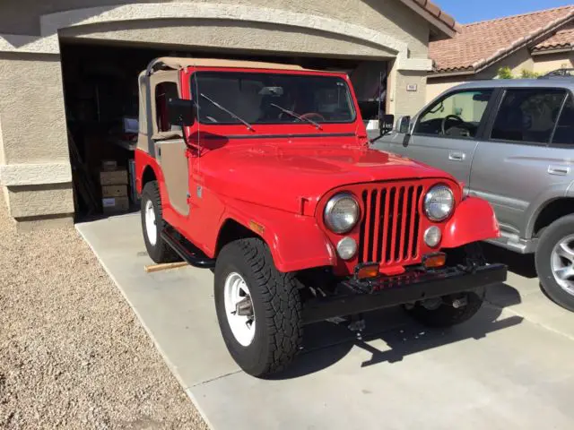 1980 Jeep CJ CJ5 4x4  V8 350 4 speed manual