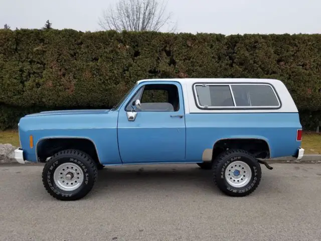 1980 Chevrolet Blazer Custom deluxe