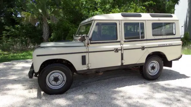 1980 Land Rover Defender 3 DOOR non-running Diesel