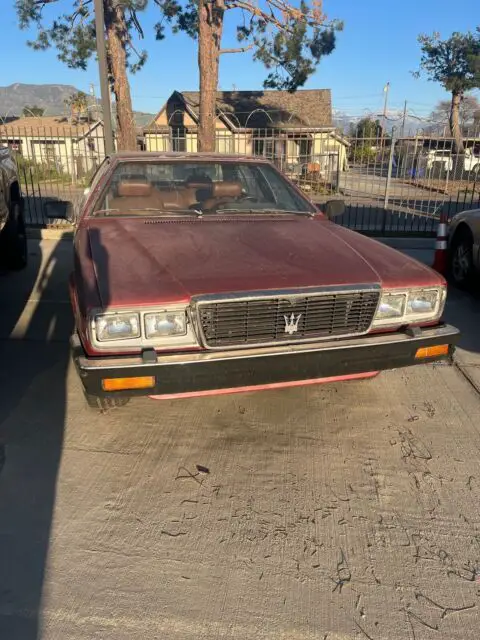 1980 Maserati Quattroporte 4Porte