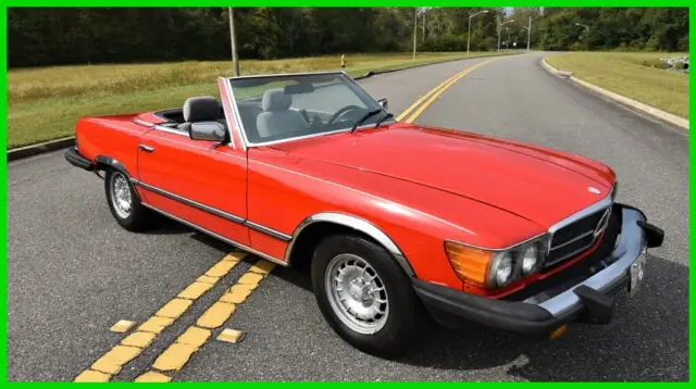 1980 Mercedes-Benz SL-Class 450SL R107 Roadster