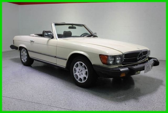 1980 Mercedes-Benz 400-Series V8 AUTOMATIC HARD TOP CONVERTIBLE CHROME WHEELS