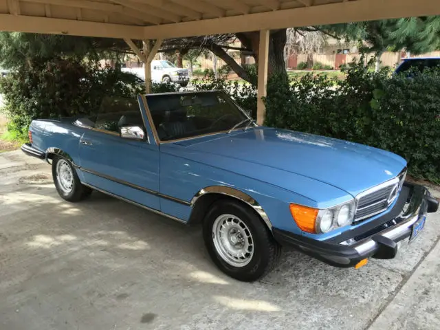 1980 Mercedes-Benz SL-Class No Reserve California Baby Blue 450SL Roadster