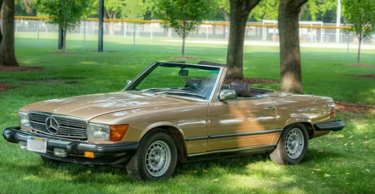 1980 Mercedes-Benz SL-Class Brown Leather