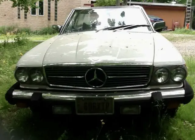 1980 Mercedes-Benz 450SL Rubber bumpers