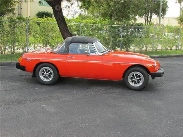 1980 MG MGB 2 Door