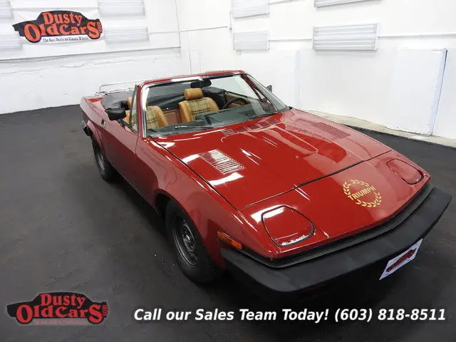 1980 Triumph TR7 Runs Drives Body Inter VGood 2LI4 5 spd manual