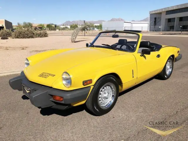 1980 Triumph Spitfire 1500 Convertible