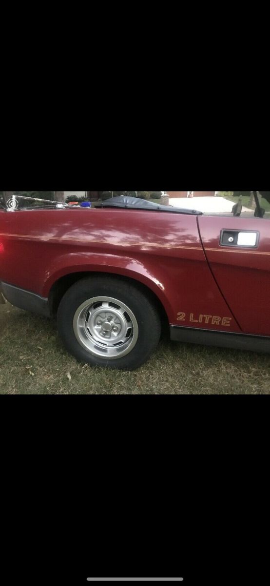 1980 Triumph TR 7 Anniversary Edition