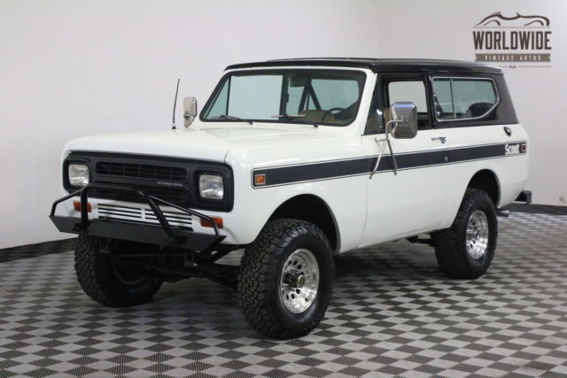 1980 International Harvester Scout REBUILT V8 POWER DISC BRAKES