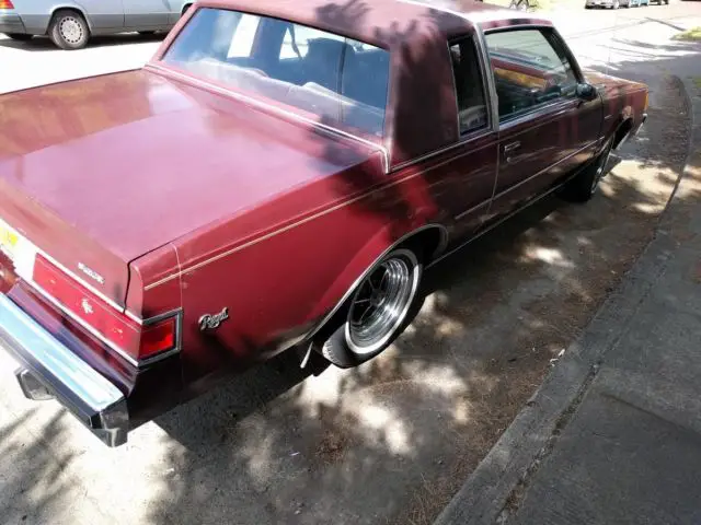 1981 Buick Regal TURBO Sport Coupe With Factory Rally Wheels VERY CLEAN For Sale