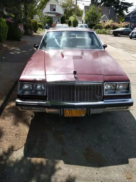 1981 Buick Regal TURBO Sport Coupe With Factory Rally wheels VERY CLEAN ...