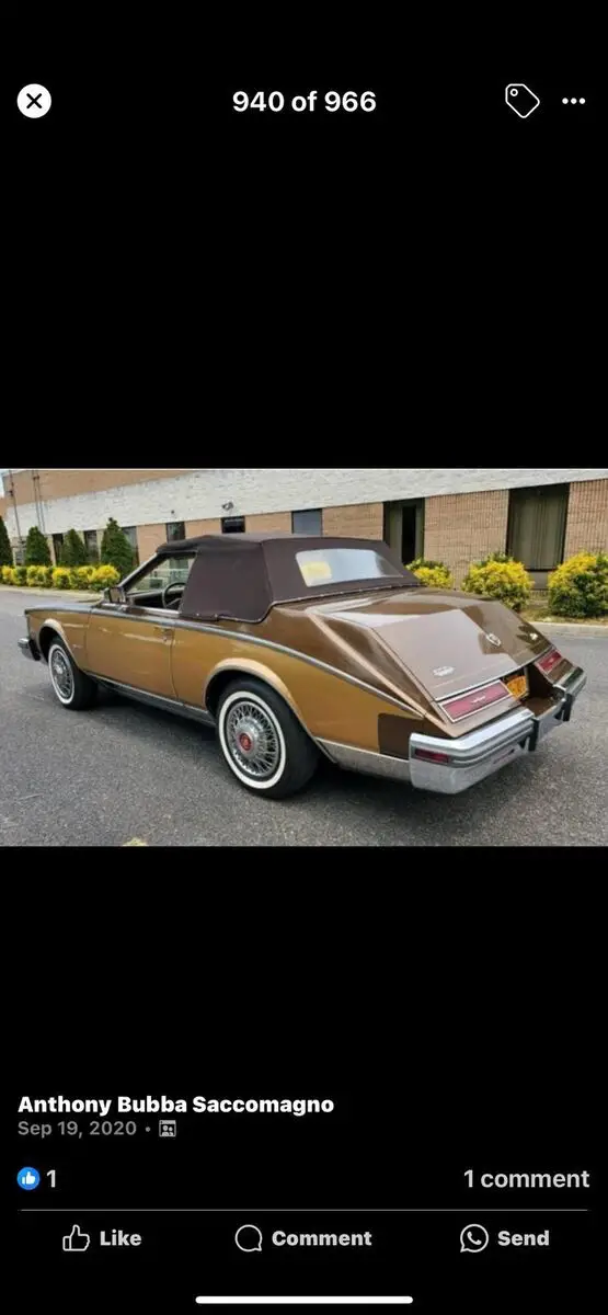 1981 Cadillac Seville Sedan Brown for sale