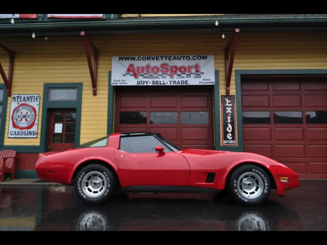 1981 Chevrolet Corvette 1981 Red/Red 19k Org Miles Org Docs!