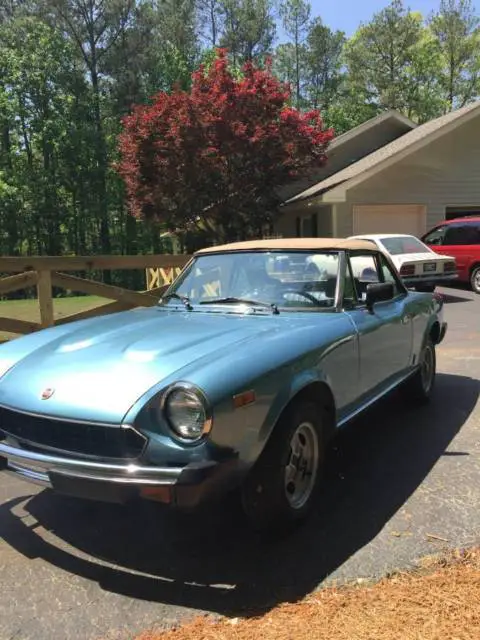 1981 Fiat 124 Spider Spider 2000