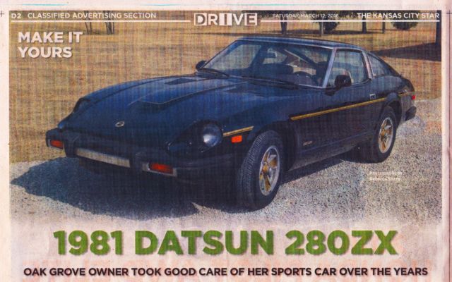 1981 Datsun Z-Series sport, 2-seater