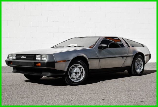 1981 DeLorean DMC 12 DMC-12  5-Speed Manual - Bertone Design - Stainless Steel