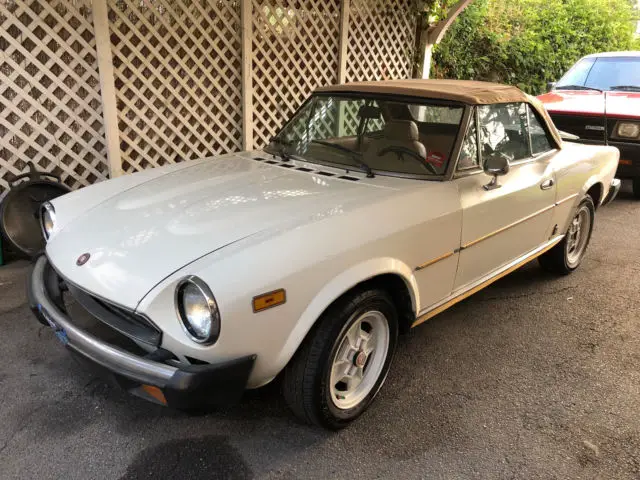 1981 Fiat 124 Spider