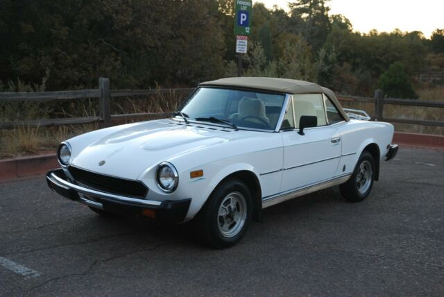 1981 Fiat 124 Spider