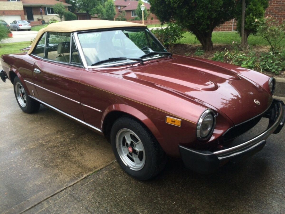 1981 Fiat 124 Spider SPIDER