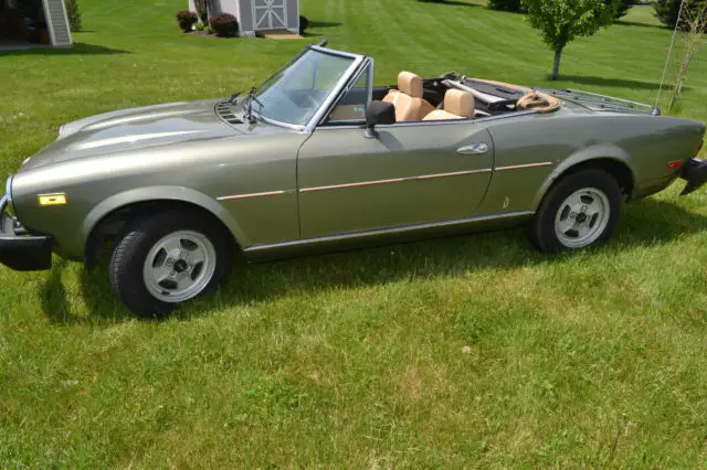 1981 Fiat Spider 2000 124 Spider