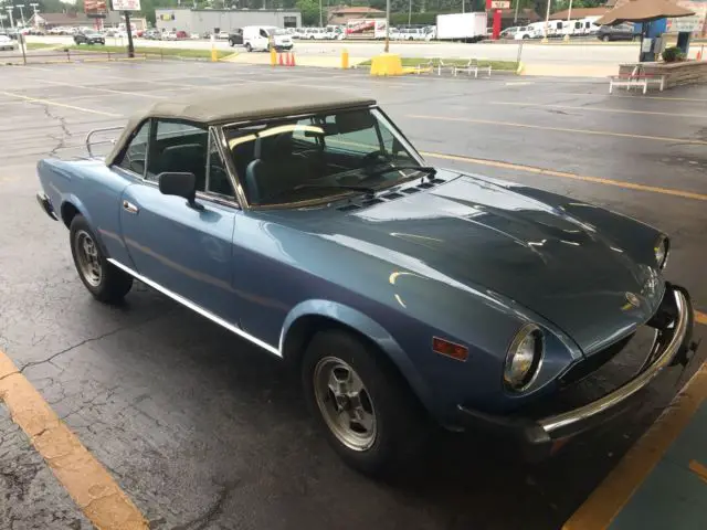 1981 Fiat 124 Spider