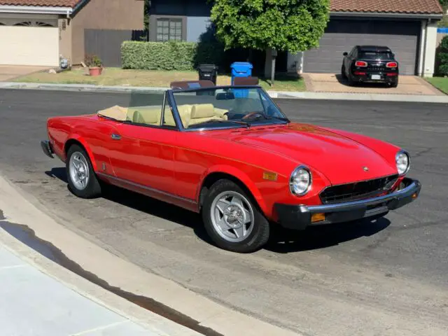 1981 Fiat 124 Spider