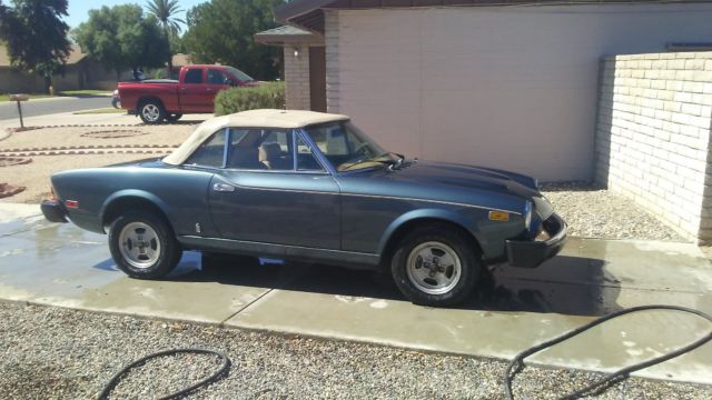 1981 Fiat 124 Spider Pininfarina