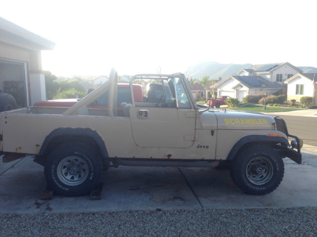 1981 Jeep SCRAMBLER CJ8 Base Sport Utility 2-Door