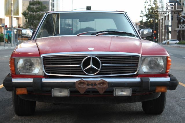 1981 Mercedes-Benz SL-Class Mercedes Benz 500SL