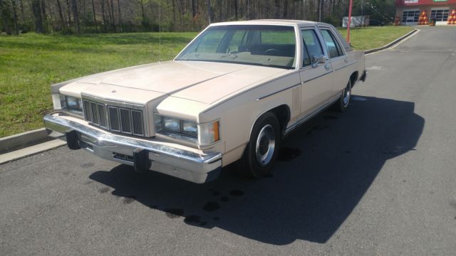 1981 Mercury Grand Marquis Base Sedan 4-Door