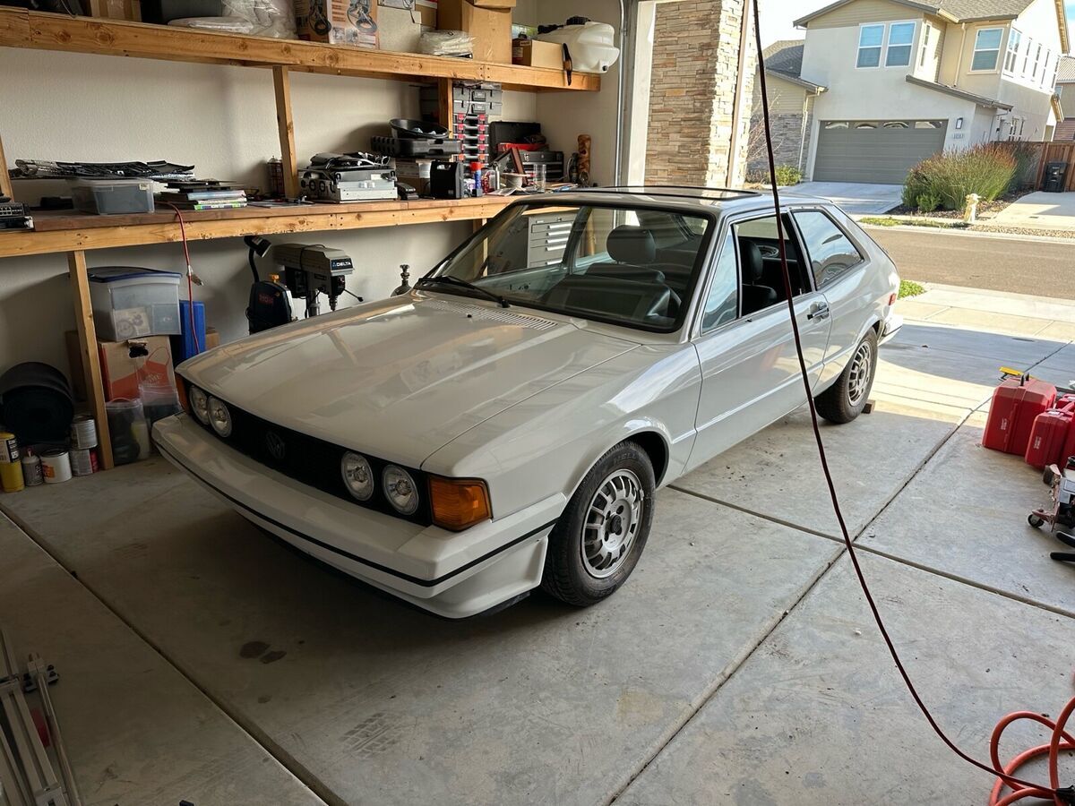 1981 Volkswagen Scirocco White FWD Manual for sale