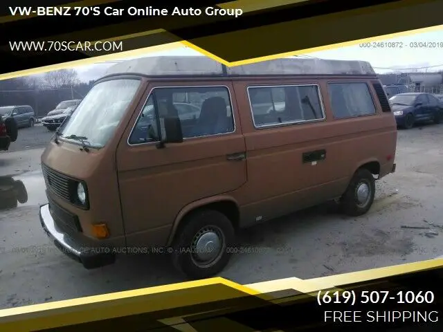 1981 Volkswagen Bus/Vanagon Camper 3dr Mini Van