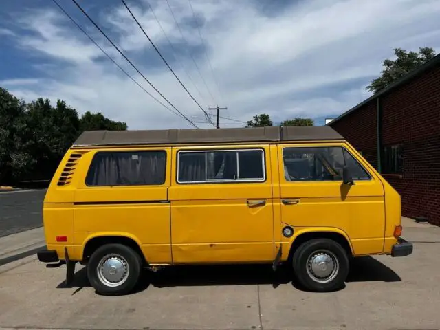 1981 Volkswagen Vanagon CAMPER