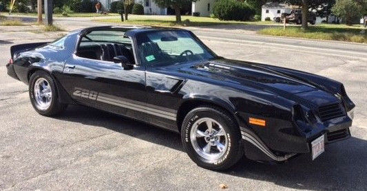 1981 Chevrolet Camaro Z28 Black on Black