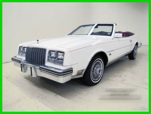 1982 Buick Riviera Base 2dr Convertible