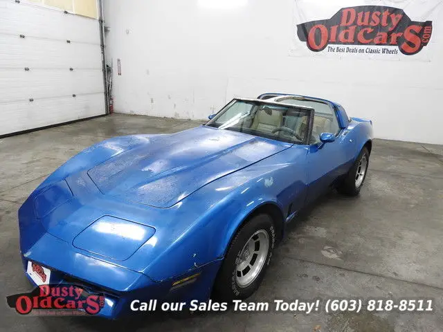 1982 Chevrolet Corvette Runs Drives Body Int Good Season Ready