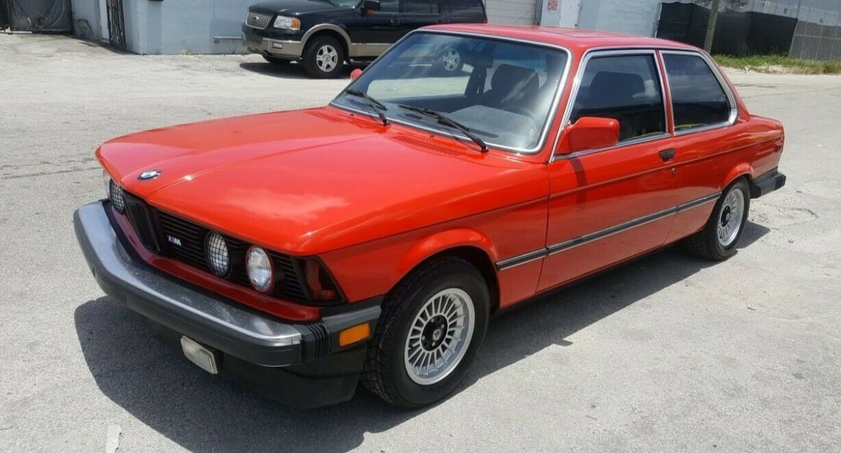 1982 BMW 3-Series BMW 320 S Package TURBO