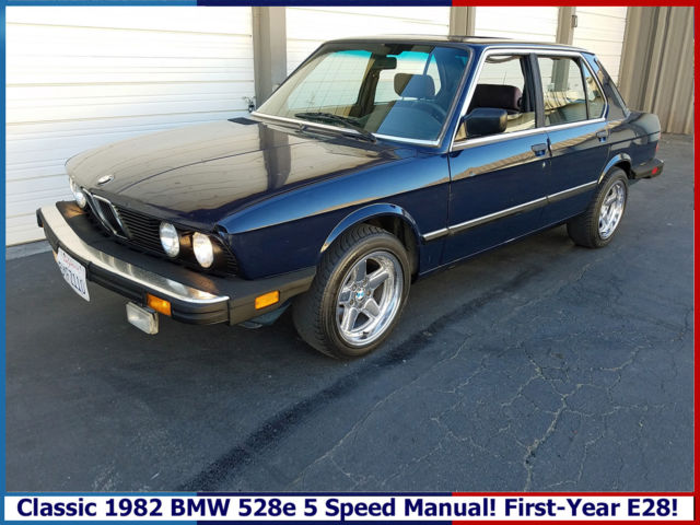 1982 BMW 5-Series 528e