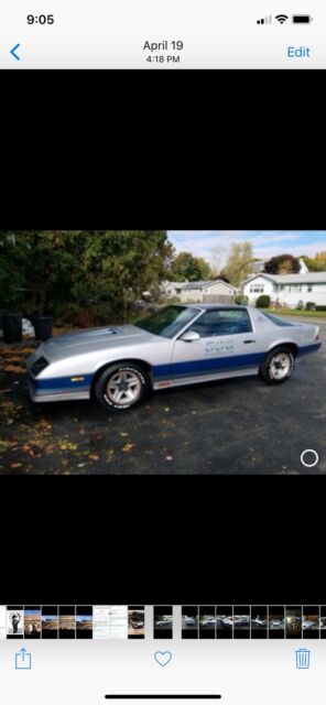 1982 Chevrolet Camaro Z28 Indy 500 pace car